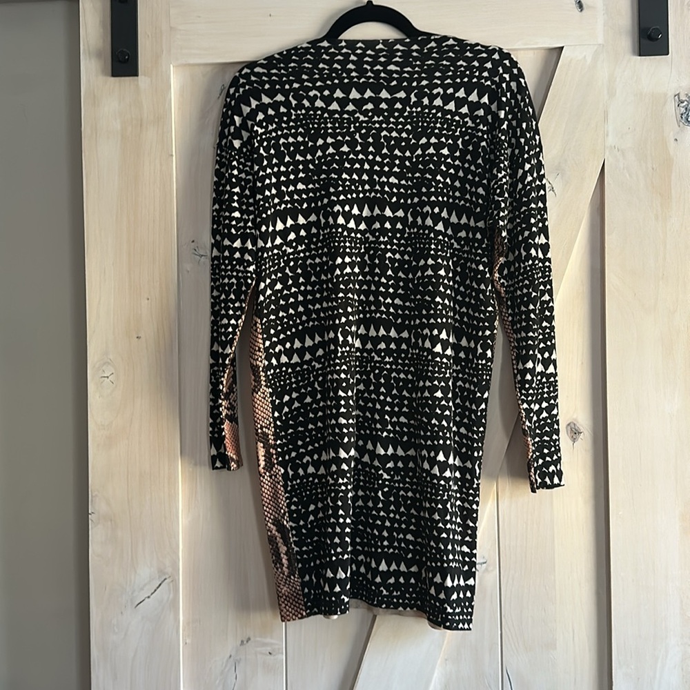 Stella McCartney Multicolor Wool Snake Tunic V-Neck Sweater XS MSRP $1,080 - Picture 3 of 5